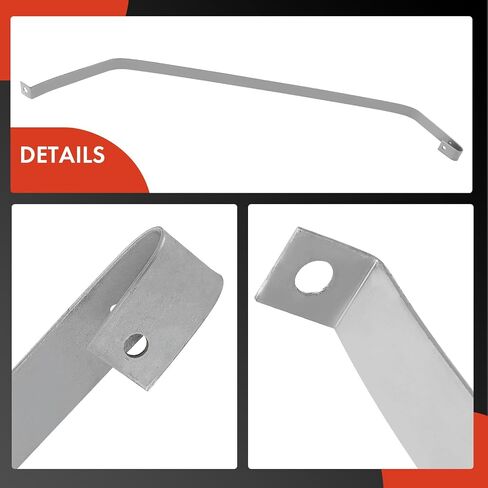 A-Premium Set of 2PCS Fuel Tank Straps Compatible with Chevrolet Malibu 1973-1977, Chevelle, Monte Carlo & Buick Regal, Century & Oldsmobile Cutlass, Cutlass Supreme & Pontiac Grand LeMans, LeMans in Saudi Arabia