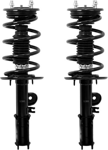 Front Strut Shock Assembly w/Coil Spring Compatible with 2013-2018 Ford Taurus, 2004-2007 Toyota Highlander, 2004-2006 Lexus RX330, 2007 Lexus RX350, 172653 172654 Replacement Struts in Saudi Arabia