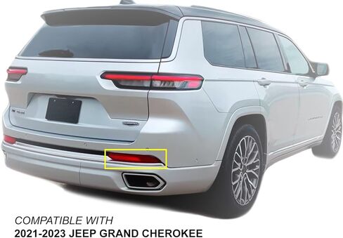 Auto Parts Avenue APA Replacement for Rear Bumper Reflector 2021 2022 2023 Grand Cherokee Driver Left Side 68408779AB CH1184111 in Saudi Arabia