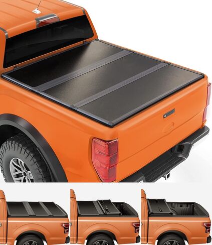 سرير شاحنة بغطاء تونيو ناعم ثلاثي الطي من TIPTOP لسرير 2019-2025 Ranger بطول 5 أقدام (61 بوصة) | TPX3 | in Kuwait