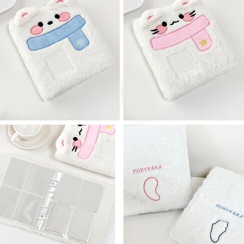 الكورية Photocard الموثق يغطي الكرتون الكلب القطط أفخم صفحات إعادة الملء 6 حلقة الكرتون الموثق ألبوم صور قذيفة المنظمون in Kuwait