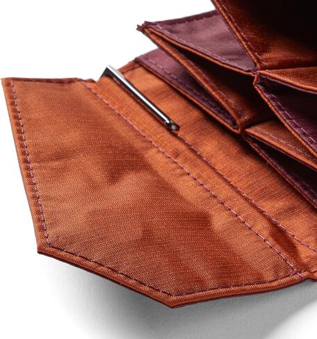 Allett Accordion Wallet, Jet Black | Nylon, RFID Blocking, Expandable, Minimalistic, Magnetic Closure | Holds 2-15 Cards, Bills, Receipts | Wallets for Men & Women in Kuwait