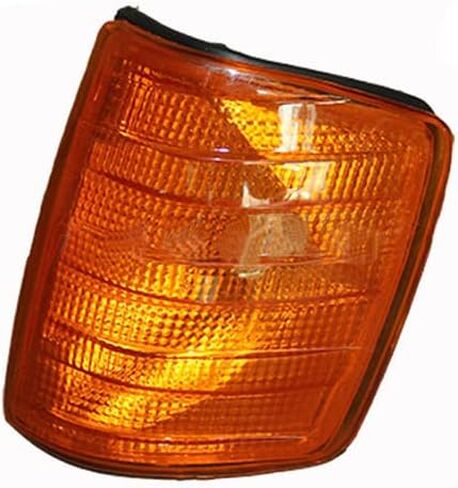 Amber Turn Signal Light Cover 0008209821, Compatible with Mercedes Benz W201/E200/E220/E230/E280/E320 1982-1993, Car Front Corner Light Covers Turn Signal Light Cap, 1 Pair in Saudi Arabia