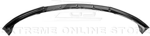 Replacement For 2017-2023 Tesla Model 3 | Performance Track Style ABS Plastic PAINTED GLOSSY BLACK Front Bumper Lower Lip Splitter in Saudi Arabia