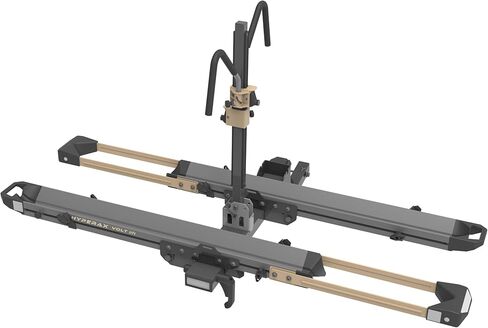 HYPERAX Volt Lift SP - حامل حامل الدراجة الإلكترونية المثبت على براءة اختراع مع منحدر يصل إلى 2X80lbs مع إطارات سميكة تصل إلى 5 بوصات للسيارات وسيارات الدفع الرباعي وسيارات الجيب والشاحنات الصغيرة. in Kuwait