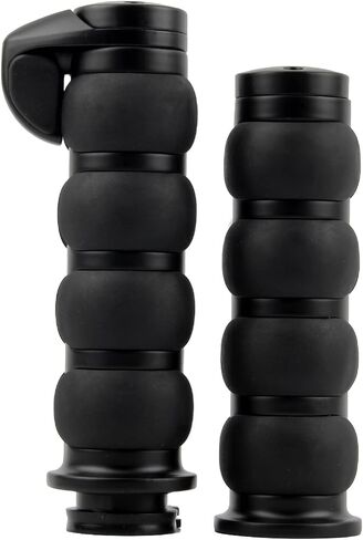 Motorcycle Handlebar Grips, 1" 25mm Non-SlipThrottle Grip for Harley Touring FLHR Softail Fat Boy Sportster XL 883 1200 Dyna Motorbikes and More in Saudi Arabia