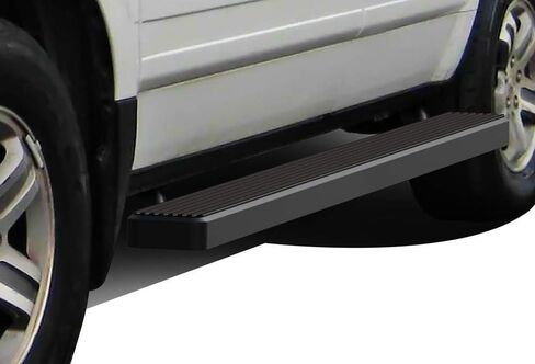 APS Running Boards (Side Bars Side Steps Step Bars) Compatible with Honda Pilot 2003-2008 & Acura MDX 02-06 (Stainless Steel Black Powder Coated 5 inches) in Saudi Arabia