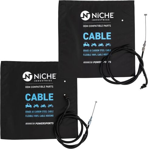 NICHE Push Pull Throttle Cable Set for Honda CMX250C CMX250CD CMX250C2 CMX450 17910-MB1 17920-393-000 in Saudi Arabia