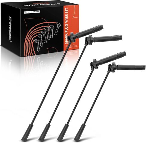A-Premium Ignition Spark Plug Wires Set of 4 Compatible with Subaru Outback 2000-2004, Forester Impreza Legacy 1999-2004, Baja 2003-2006, 2.2L 2.5L in Saudi Arabia