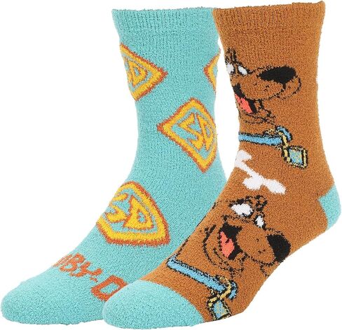 Bioworld Scooby Doo SD Womens Chenille Crew Socks in Saudi Arabia