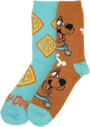 Bioworld Scooby Doo SD Womens Chenille Crew Socks in Saudi Arabia