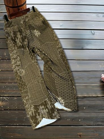 Pants for Women Cropped Summer Palazzo Pant Casual Ankle Length Beach Vacation Trousers with Pockets in Saudi Arabia