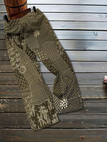 Pants for Women Cropped Summer Palazzo Pant Casual Ankle Length Beach Vacation Trousers with Pockets in Saudi Arabia