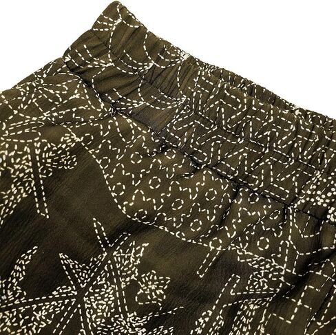 Pants for Women Cropped Summer Palazzo Pant Casual Ankle Length Beach Vacation Trousers with Pockets in Saudi Arabia