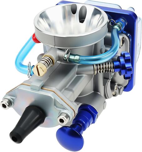 PWK28 Carburetor Fits for Yamaha YZ80 YZ85, Suzuki RM 65 80 85, Honda CR80 CR85R GY6, Kawasaki KX80 KX85 KX100, 28mm 2 stroke Racing Flat Slide Carb with Oil Circuit Switch in Saudi Arabia