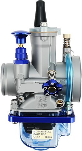 PWK28 Carburetor Fits for Yamaha YZ80 YZ85, Suzuki RM 65 80 85, Honda CR80 CR85R GY6, Kawasaki KX80 KX85 KX100, 28mm 2 stroke Racing Flat Slide Carb with Oil Circuit Switch in Saudi Arabia