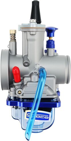 PWK28 Carburetor Fits for Yamaha YZ80 YZ85, Suzuki RM 65 80 85, Honda CR80 CR85R GY6, Kawasaki KX80 KX85 KX100, 28mm 2 stroke Racing Flat Slide Carb with Oil Circuit Switch in Saudi Arabia