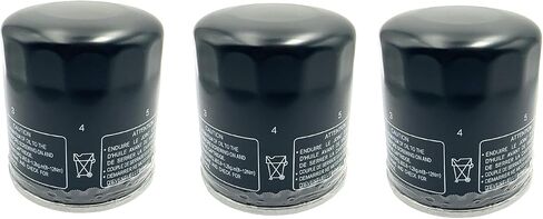 3Pcs Oil Filter Compatible with Yama-ha FX HO Cruiser F100 F115 F15 F25 F30 F40 F50 F60 F70 F75 F80 Replace 5GH-13440-00-00 5GH-13440-10-00 5GH-13440-30-00 5GH-13440-70-00 5GH-13440-71-00 in Saudi Arabia