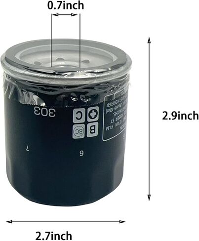3Pcs Oil Filter Compatible with Yama-ha FX HO Cruiser F100 F115 F15 F25 F30 F40 F50 F60 F70 F75 F80 Replace 5GH-13440-00-00 5GH-13440-10-00 5GH-13440-30-00 5GH-13440-70-00 5GH-13440-71-00 in Saudi Arabia