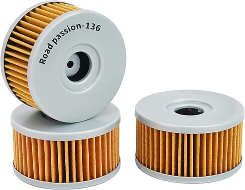 Road Passion 16510-38240 Oil Filter for SUZUKI DR350S 1990-1996/ DR350SE 350 1997-2000 (pack of 3) in Saudi Arabia