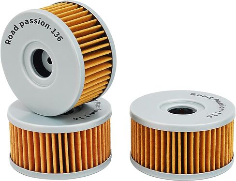 Road Passion 16510-38240 Oil Filter for SUZUKI DR350S 1990-1996/ DR350SE 350 1997-2000 (pack of 3) in Saudi Arabia