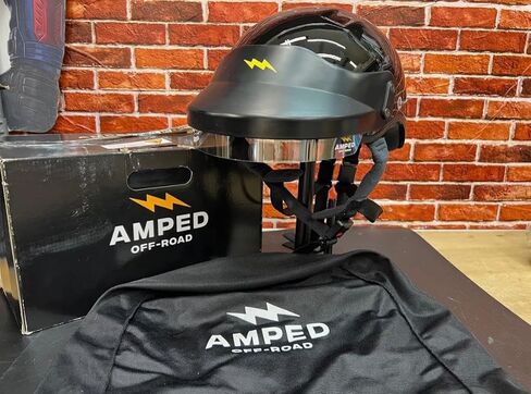 AMPED Off-Road DOT Certified UTV Open Face Helmet - Lightweight Composite Open Face Helmet for Off-Road Adventures in Saudi Arabia