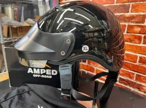AMPED Off-Road DOT Certified UTV Open Face Helmet - Lightweight Composite Open Face Helmet for Off-Road Adventures in Saudi Arabia