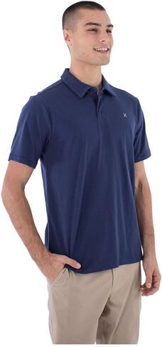 Hurley Men's H2o Dri Ace Slub Polo Ss in Saudi Arabia
