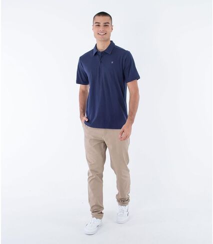 Hurley Men's H2o Dri Ace Slub Polo Ss in Saudi Arabia