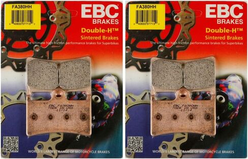 EBC Double-H Sintered Metal Brake Pads FA380HH (2 Packs - Enough 2 Rotors) in Saudi Arabia