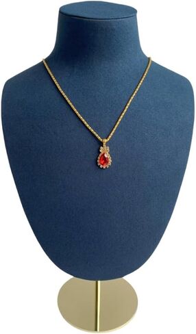 Mannequin Shaped Necklace Showcase Stand Stylish Portrait Model Jewelry Holder Tabletop Neckchain Pendant Display Rack in Saudi Arabia