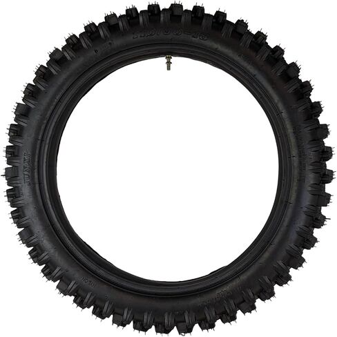 RedCap Rear 110/90-18 Tire with Inner Tube Complete Set for Off-Road Motocross 125cc-250cc Honda Apollo Surron CRF250 TTR230 CRF230F XR650R KLX65 Pit Dirt Bike in Saudi Arabia