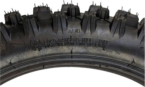 RedCap Rear 110/90-18 Tire with Inner Tube Complete Set for Off-Road Motocross 125cc-250cc Honda Apollo Surron CRF250 TTR230 CRF230F XR650R KLX65 Pit Dirt Bike in Saudi Arabia
