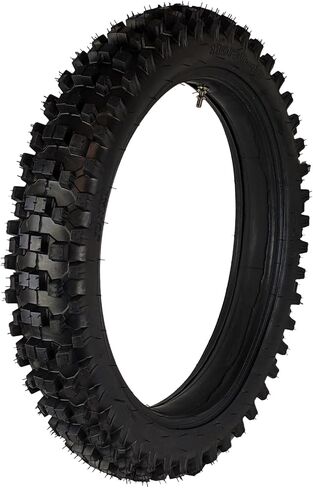 RedCap Rear 110/90-18 Tire with Inner Tube Complete Set for Off-Road Motocross 125cc-250cc Honda Apollo Surron CRF250 TTR230 CRF230F XR650R KLX65 Pit Dirt Bike in Saudi Arabia