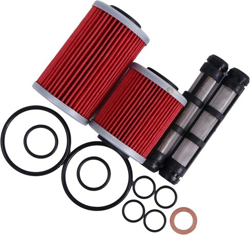 DVPARTS Oil Filter Service Repair Kit 75038046110 Compatible with 2016-2023 690/R/Enduro/R/SMC/R/ 701 Enduro/Supermoto/Svartpilen/Vitpilen in Saudi Arabia