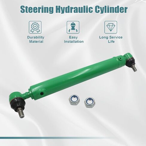 GXARTS Steering Hydraulic Cylinder LVA14159 Compatible With John Deere 4310 4400 4410 LVA14158 in Saudi Arabia