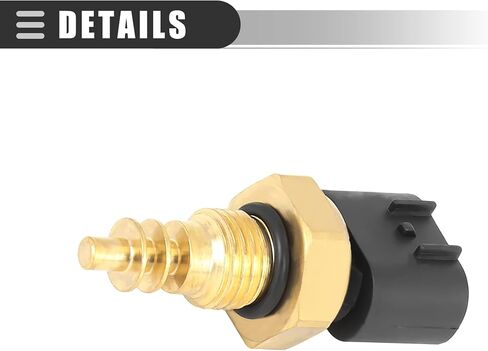 مستشعر درجة حرارة الماء المبرد للسيارة من Motoforti، لسيارة Acura MDX 2004-2005، بلاستيك، 13650-50G01، 91172375، أسود in Saudi Arabia