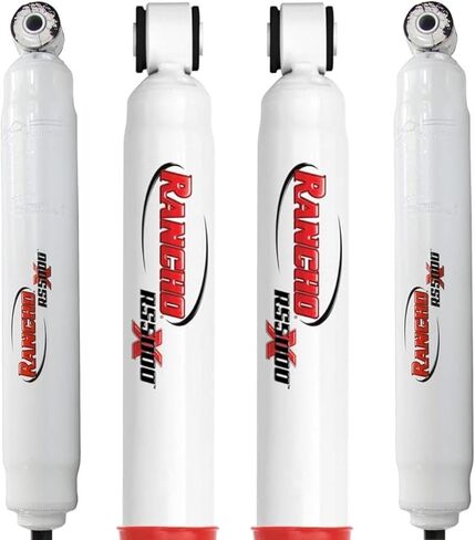 Single Rancho RS5000 Series Steering Stabilizer fits 1999 2004 F250 Super Duty 4WD with Original Equipment Manufacturer Steering Damper Mounts | Includes TrendsAuto Decal in Saudi Arabia