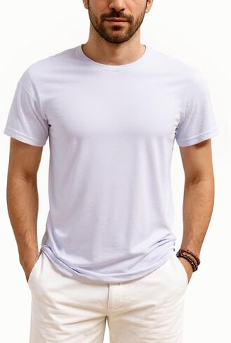 Men's T Shirts Athletic Running Gym Workout Short Sleeve Tee Shirts in Saudi Arabia