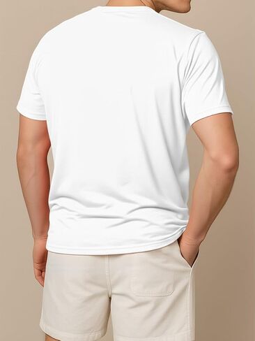 Men's T Shirts Athletic Running Gym Workout Short Sleeve Tee Shirts in Saudi Arabia