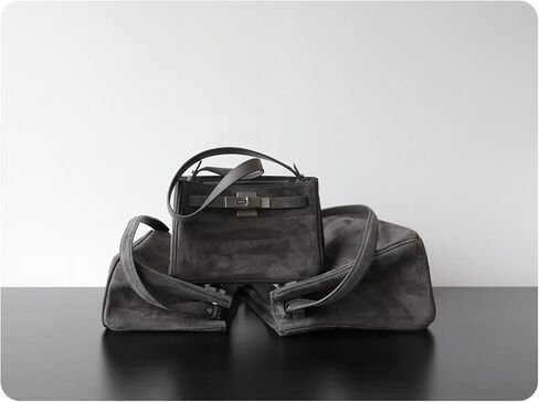 الجلد المدبوغ حقيبة تحت الإبط قفل المتشرد دلو حقيبة يد الكتف حقيبة كروسبودي مستحضرات التجميل حقيبة حبال تنوعا فاخرة أنيقة in Kuwait