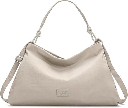 Montana West x Lee Nylon Hobo Crossbody Bag for Women, Large Shoulder Tote Handbag Casual Work Purse with Adjustable Strap in Saudi Arabia
