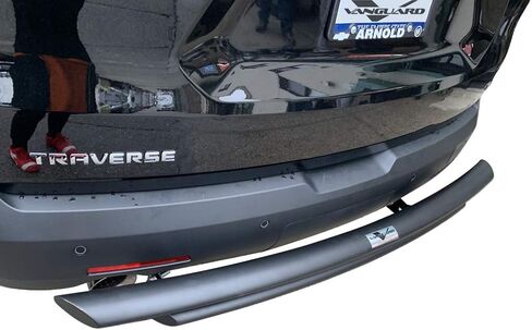 VANGUARD VGRBG-1291-1348TBK Black Powdercoat Double Layer Rear Bumper Guard | Compatible with 18-24 Chevrolet Traverse / 17-24 GMC Acadia in Saudi Arabia