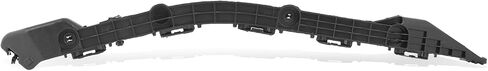 Auto Dynasty TO1132113 Rear Bumper Cover Support Bracket Compatible with Toyota Corolla 2014-2019, Driver Left Side, Polished Black in Saudi Arabia