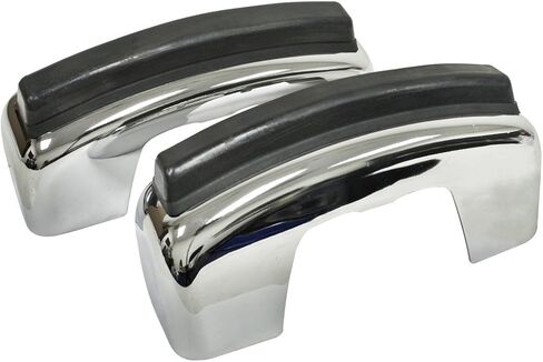 Empi 98-0751 Vw Bug Bumper Guard Without Notch For Rubber Strip 1968-73 Pair in Saudi Arabia