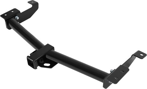 Kojem Class 3 Trailer Hitch Compatible with 2000-2014 Ford E150 E250 Econoline E350 E-350 Super Duty E-150 E-250 2" Tow Hitch Receiver Round Tube Frame Powder Coated Black in Saudi Arabia