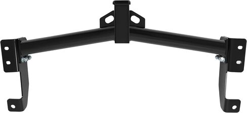 Kojem Class 3 Trailer Hitch Compatible with 2000-2014 Ford E150 E250 Econoline E350 E-350 Super Duty E-150 E-250 2" Tow Hitch Receiver Round Tube Frame Powder Coated Black in Saudi Arabia