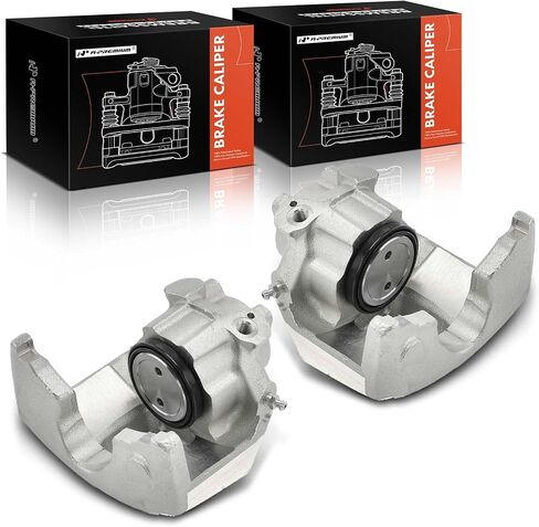 A-Premium Disc Brake Caliper Assembly Without Bracket Compatible with Ford Granada 1975-1980 & Lincoln Versailles 1977-1980 & Mercury Monarch 1975-1979 - Rear Driver and Passenger - 2-PC set in Saudi Arabia
