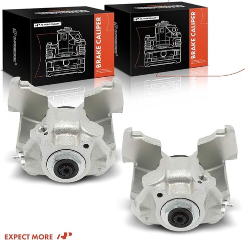A-Premium Disc Brake Caliper Assembly Without Bracket Compatible with Ford Granada 1975-1980 & Lincoln Versailles 1977-1980 & Mercury Monarch 1975-1979 - Rear Driver and Passenger - 2-PC set in Saudi Arabia