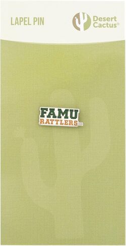 Desert Cactus Florida A&M University Lapel Pins FAMU Rattlers Logo Enamel Made of Metal (Pin C) in Saudi Arabia